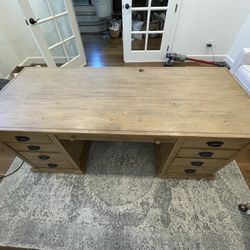 Pottery Barn Lucca Executive Desk for Sale in Fremont CA OfferUp