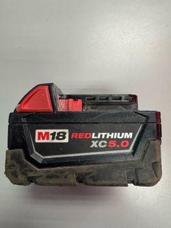 MILWAUKEE M18 XC 5.0 BATTERY