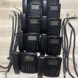 Lot of 10 Polycom VVX 310 Business Media Phone 6 Line Office Phones