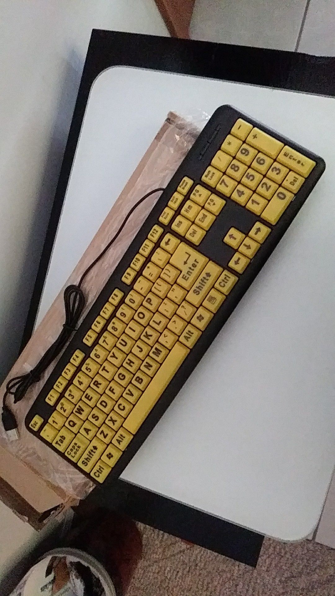 Visually Impaired KEYBOARD