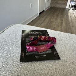 Escape VIP Wristband