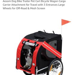 Dog Trailer For Bicycle 