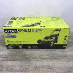 Ryobi 18V 20" Battery Electric Self-Propelled Lawn Mower