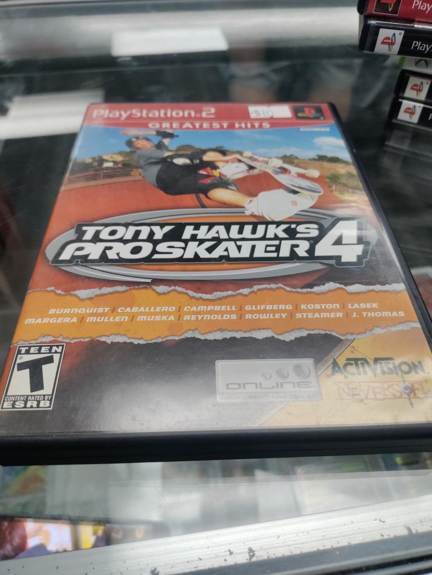 Tony Hawks Pro Skater 4 PS2