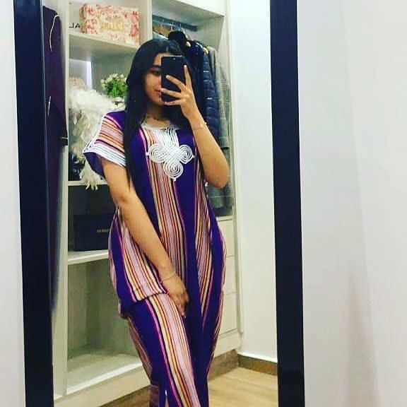 Purple Moroccan Dress