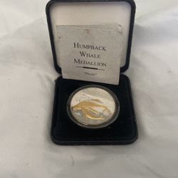 Humpback Whale Medallion Proof 