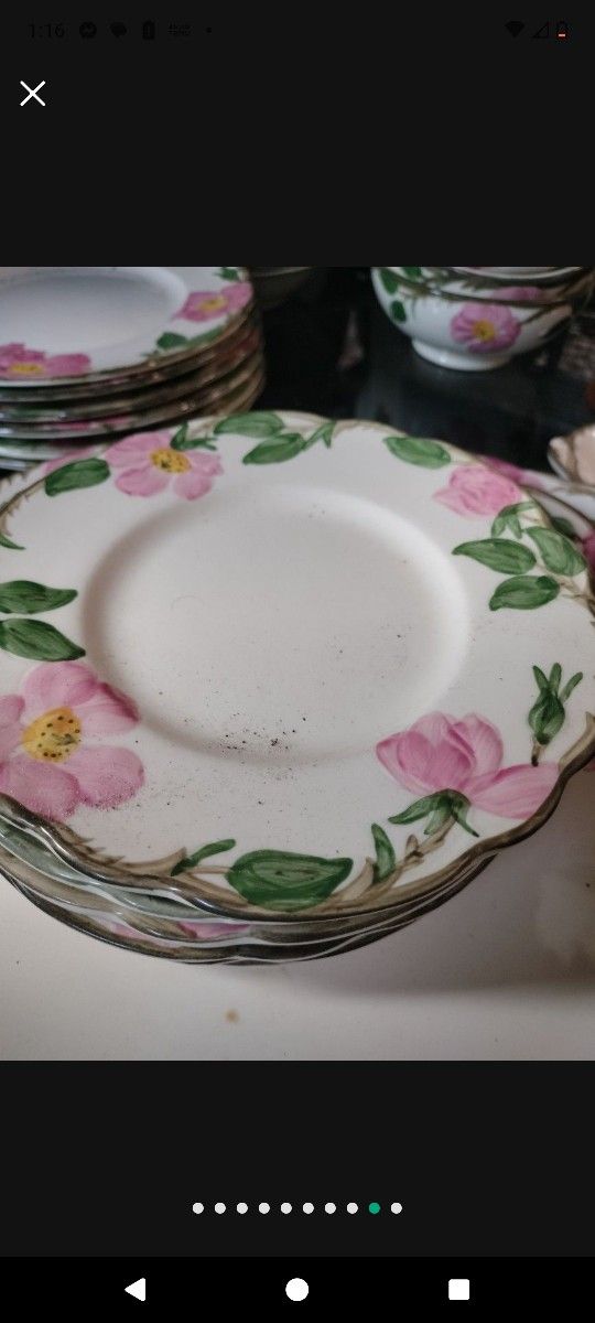 Vintage Franciscan Earthenware Diner Set
