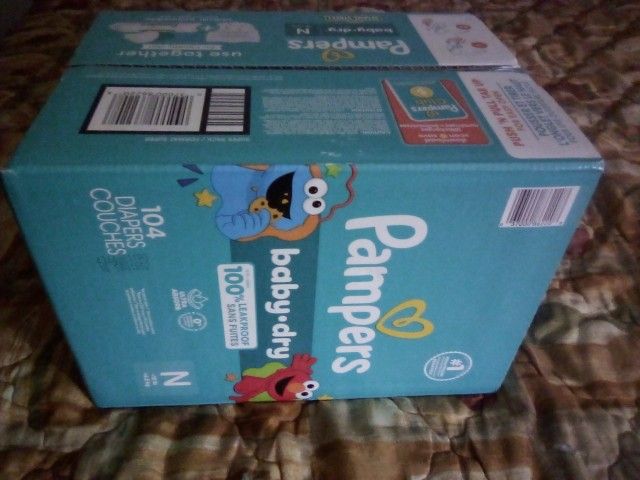 New Born Pampers $15