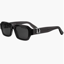 Dior Oblique S21 52mm Rectangular Sunglasses
