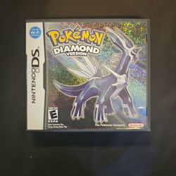 Pokémon Diamond DS Case + Manual + Inserts – Pristine Condition