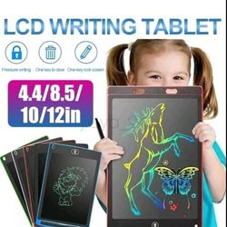 LCD 10" Multicolour Screen Writing Board Electronic Drawing Tablet Unisex Kids