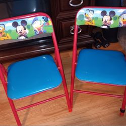 Disney Folding Toddler Chairs