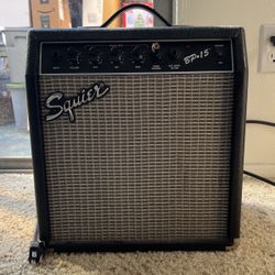Fender Squier Bp-15 Guitar Amplifier W Equalization,