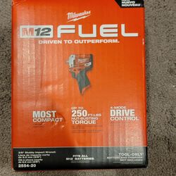 Milwaukee M12 Fuel Impact Wrench 3/8 