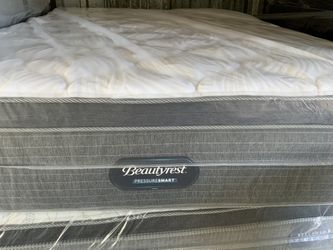 Brand New Pillow Top. King Size Mattress And. Box