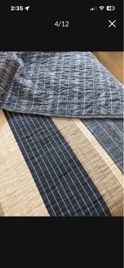 Nautica Queen Reversible complete Bedding set