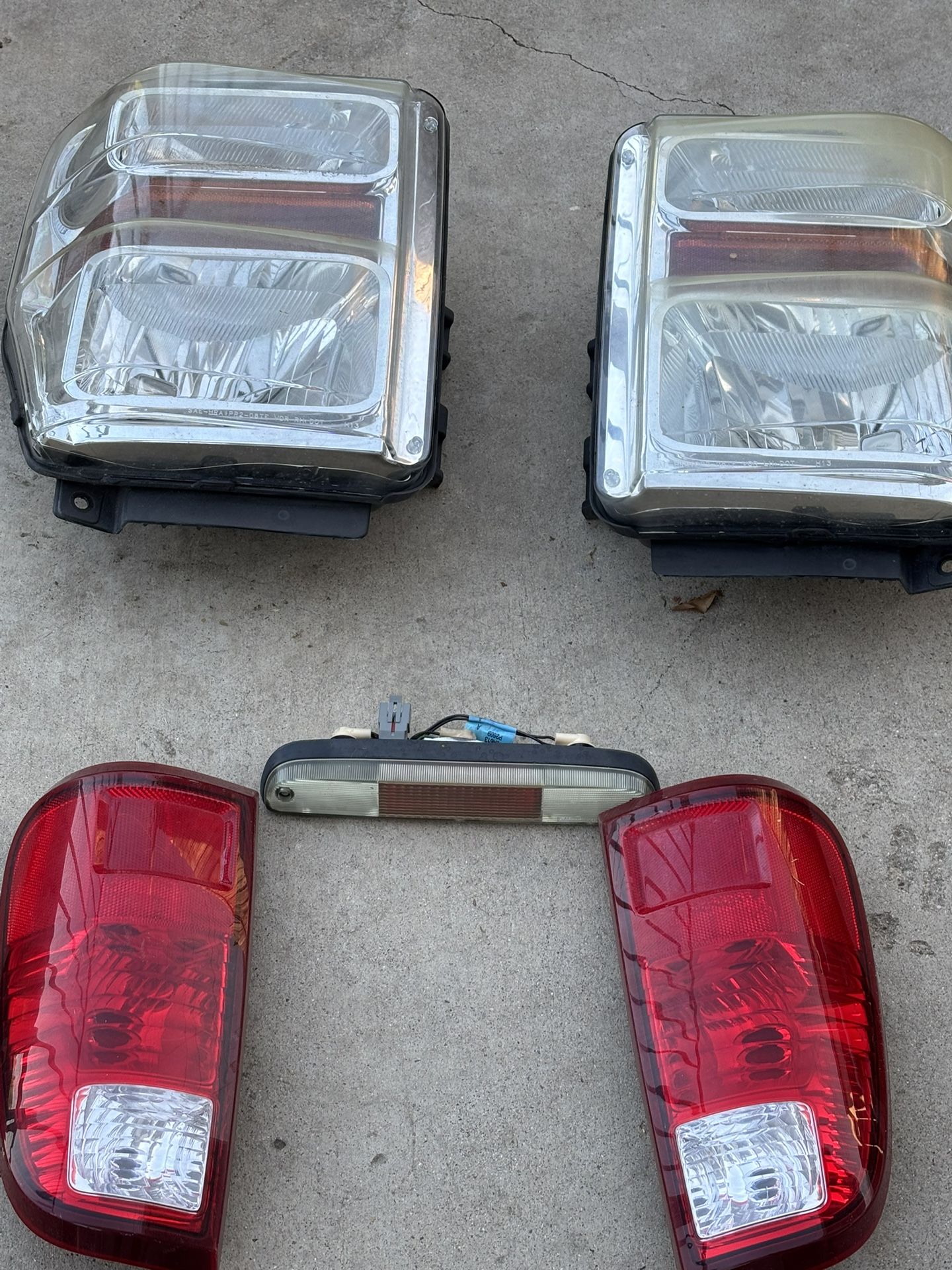 Ford F250 Diesel Tail Lights And Headlights 