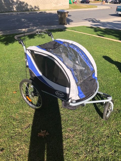 Double Bike Trailer & Stroller