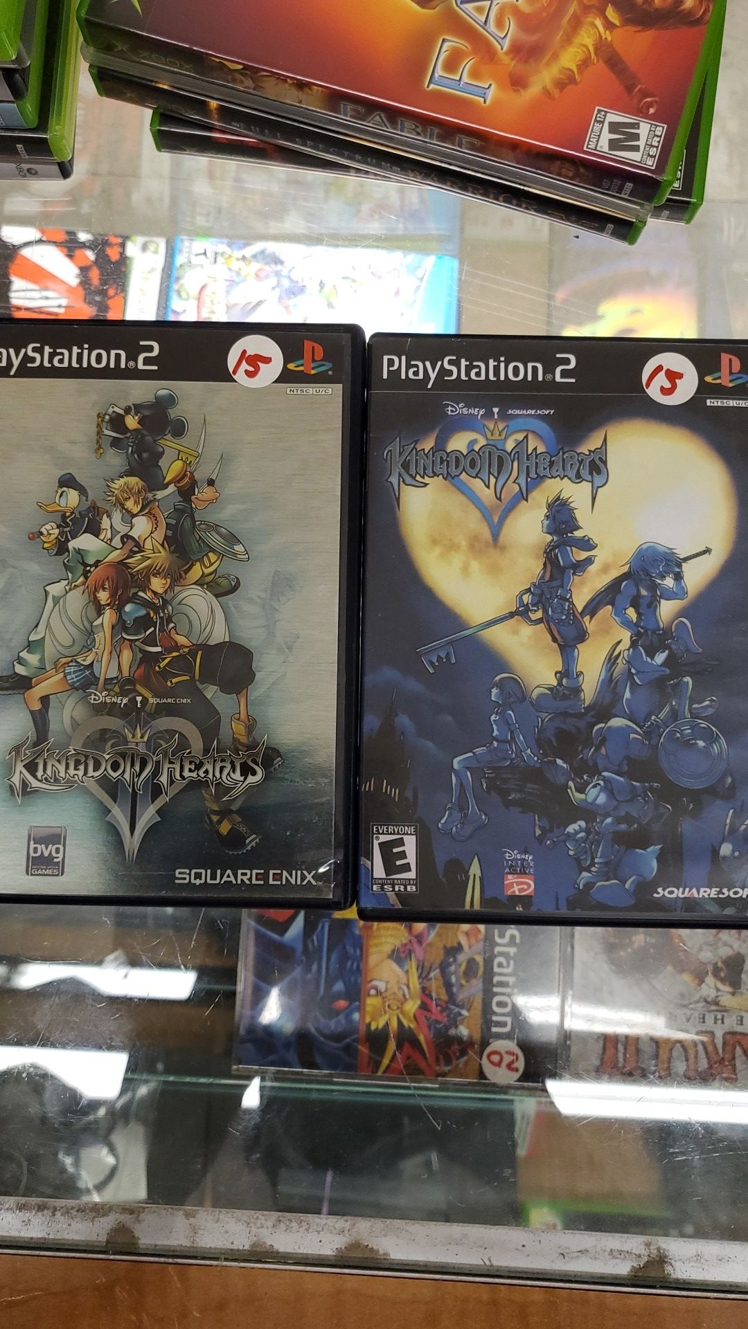 Kingdom hearts 1 and 2 ps2