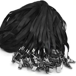 Beebel Flat Braided Lanyard Badge Holder Strap                             #0966