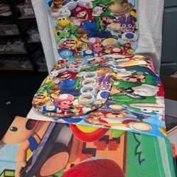 Shipping Available: Brand New Mario Bathroom Set