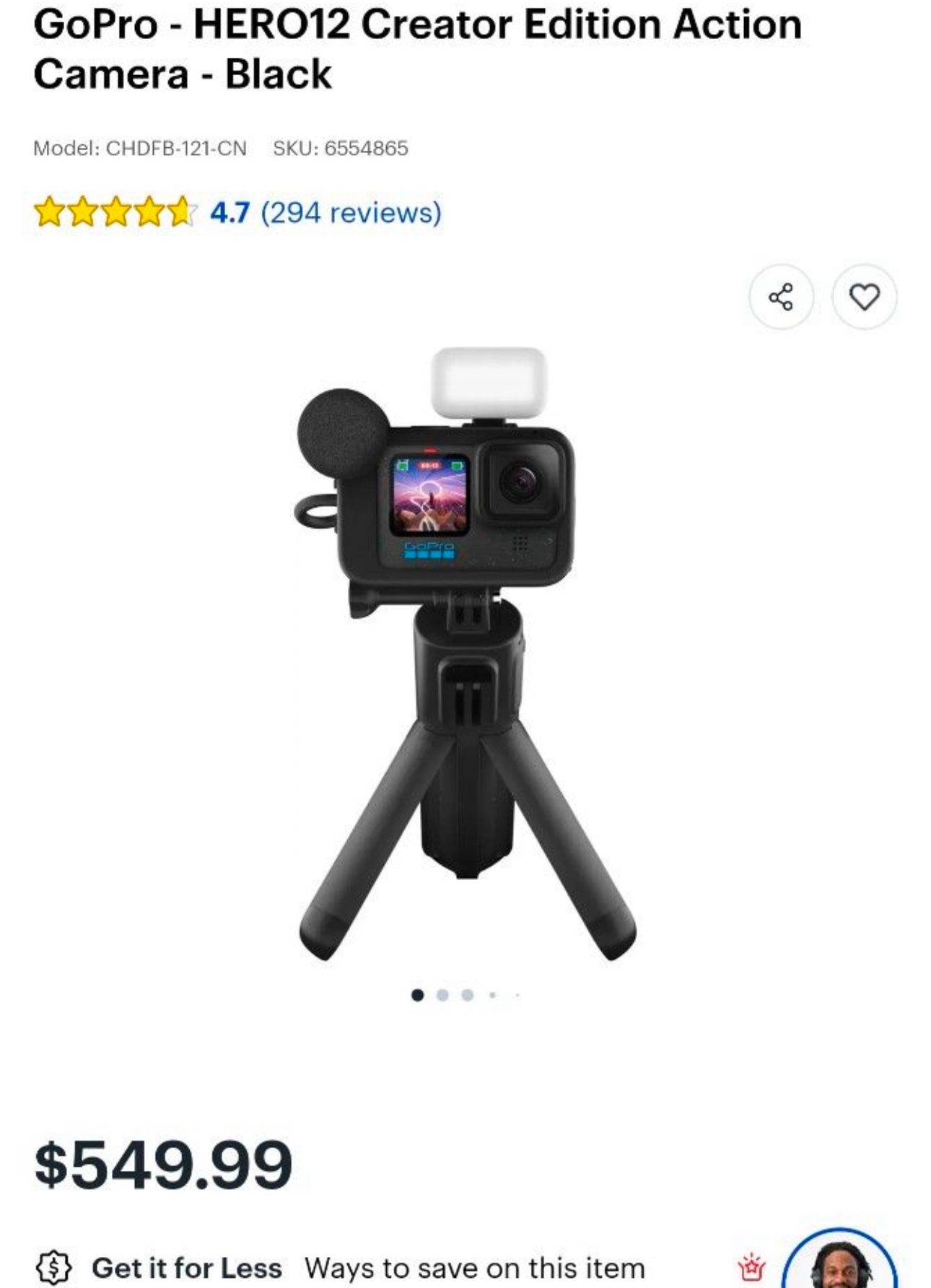 Go Pro Hero 12 Creator Edition