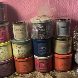 🕯️ NEW BATH & BODY WORKS CANDLES 🕯️ 🎄🎁