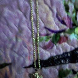 10k Gold Chain And Pendant