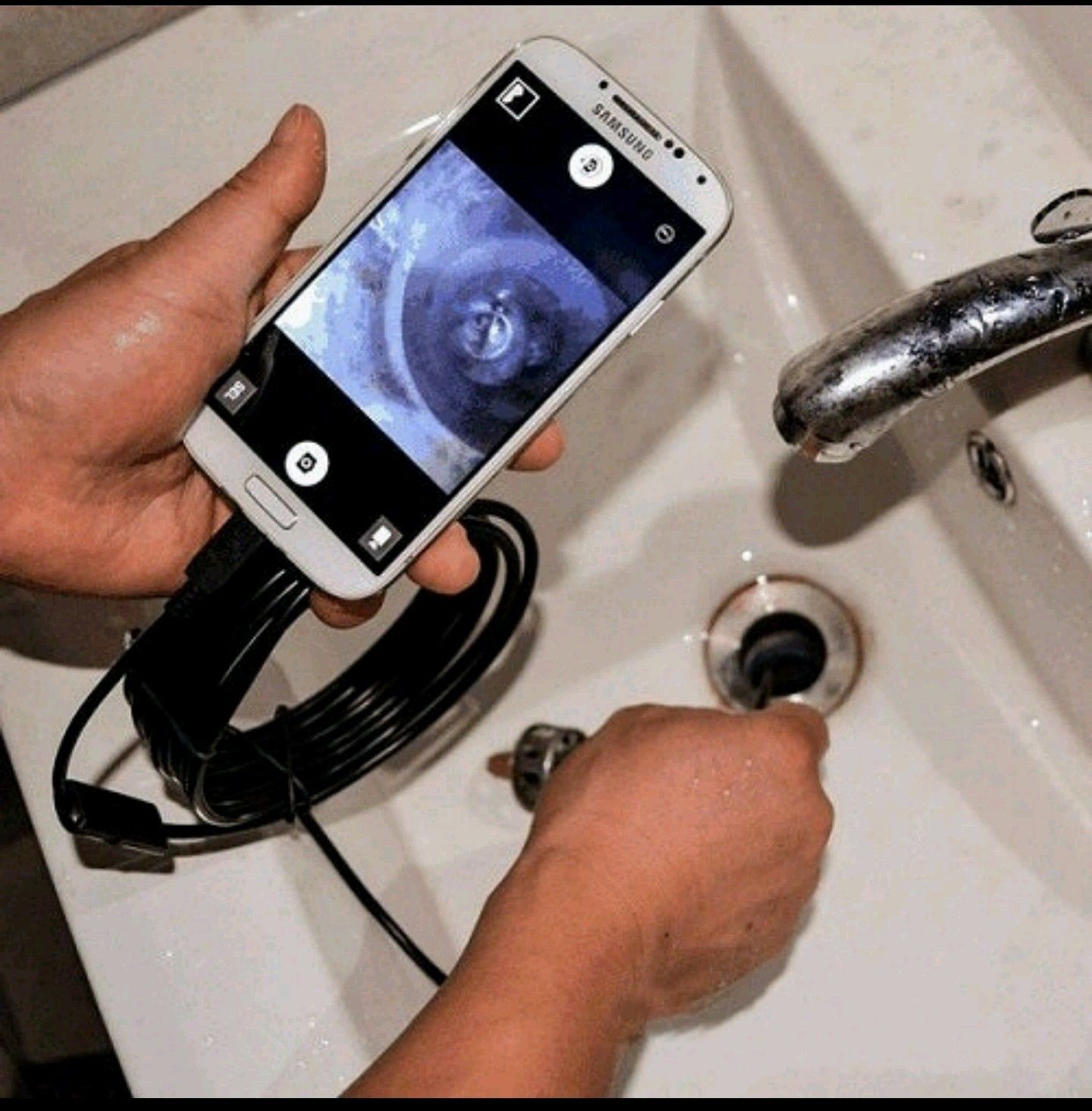 7 mm endoscope water proof inspection 6 let camera