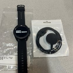 SAMSUNG Galaxy Watch 3 SM-R840  45MM GPS Smartwatch-Black  
