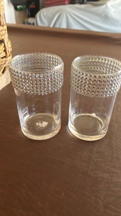 Wedding glasses 6 inches high