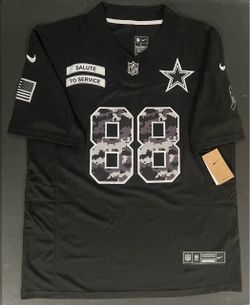 Dallas Cowboys #88 Lamb Salute to Service Jersey. New