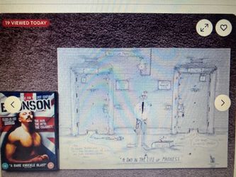 Charles Bronson Original Art. 🖼️.