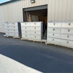 Metal storage for van