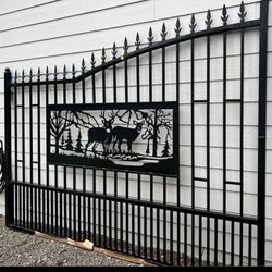 ✨ Heavy-Duty Steel Farm Driveway Gates & Fencing – 14’, 16’, 20’ ✨