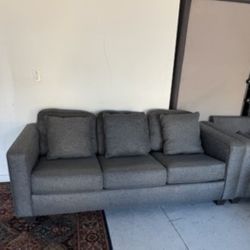 3 Piece Sofa  With  3 couches total 9 seating total  couches 3