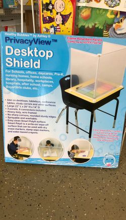 Desktop shield classroom student desk