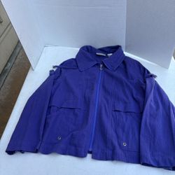 Draper’s And Damon’s Petite Purple Jacket 