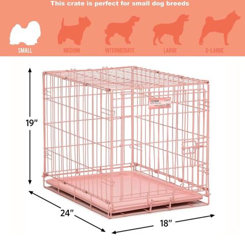 Pink Crate for Pets (used In Good Condition)