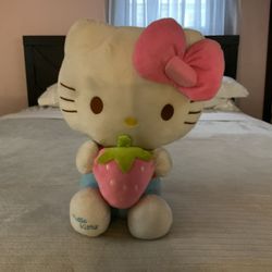 Hello Kitty Plushy, Pink Strawberry