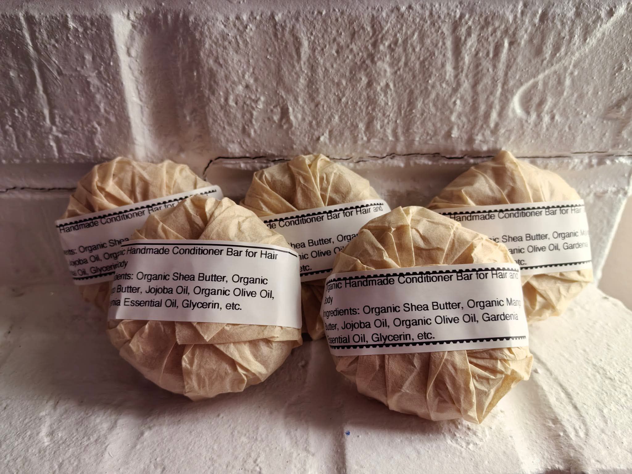 Organic Handmade Conditioner Bar for Hair and Body