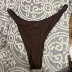 Skims Size 4X Women's Tan Bikini Bottom Cocoa Brown Swim Bottoms SW-TAN-0147