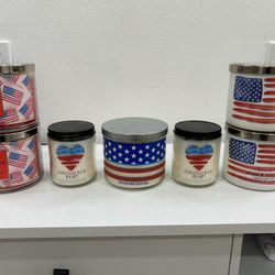 Bath And body works 4th Of July Set