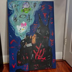 Playboi Carti Painting Large 