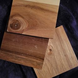Wooden Coasters (Set Of 3)