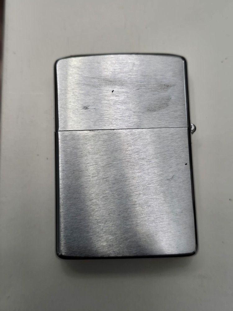 Vintage Zippo Chrome Lighter - 1972