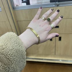 Gold ID Bracelet 18k