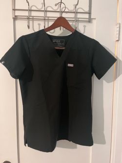 FIGS Scrubs Top -Women’s Black Color Size XS
