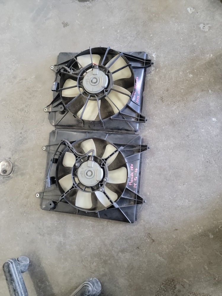Honda Crv 14 To 16 Cooling Fans