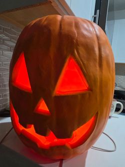 Light up pumpkin